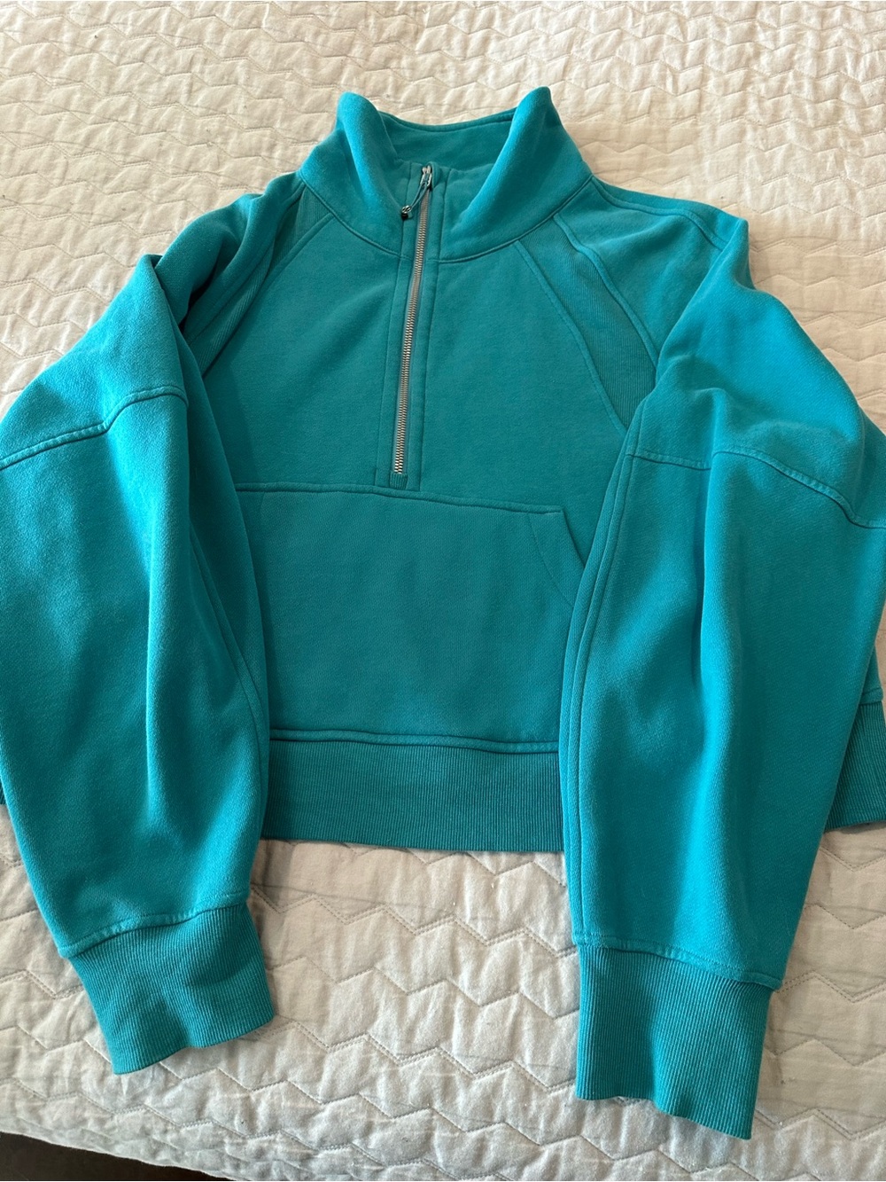 Lululemon Scuba Oversized Funnel-Neck. Half zip.